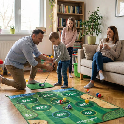 Interactive Sticky Golf Target Game Set for Family Fun