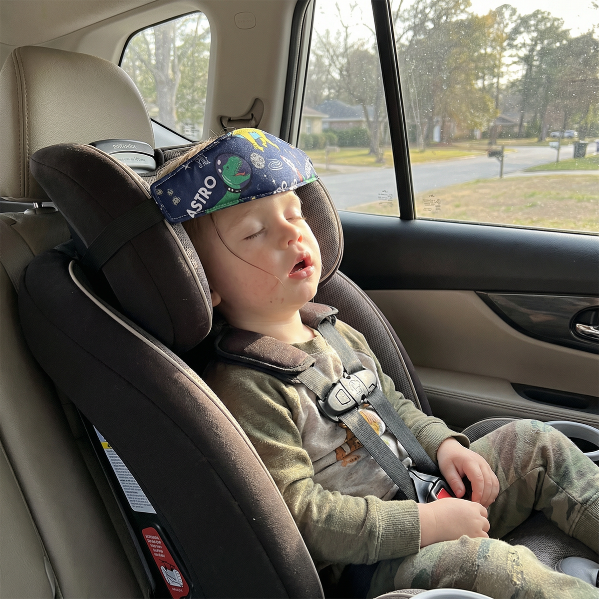 Child Car Seat Sleep Head Support Strap | Family Favourite