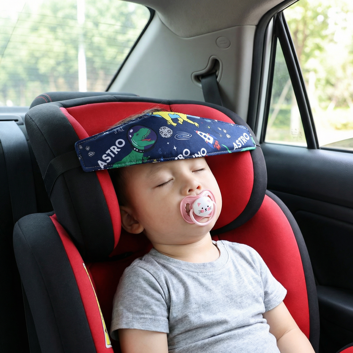 Child Car Seat Sleep Head Support Strap | Family Favourite