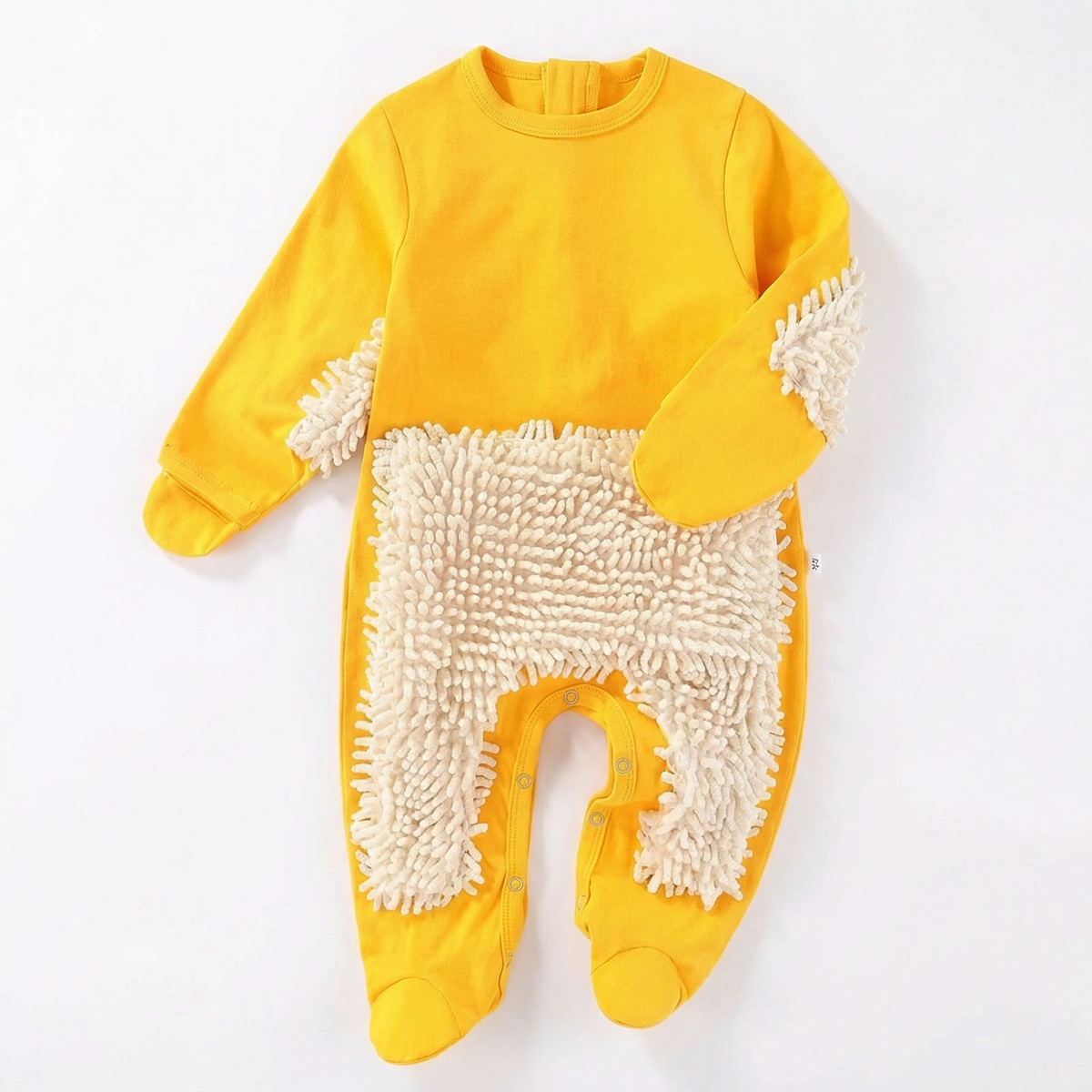 Baby Crawling Mop Suit – Funny Cleaning Play