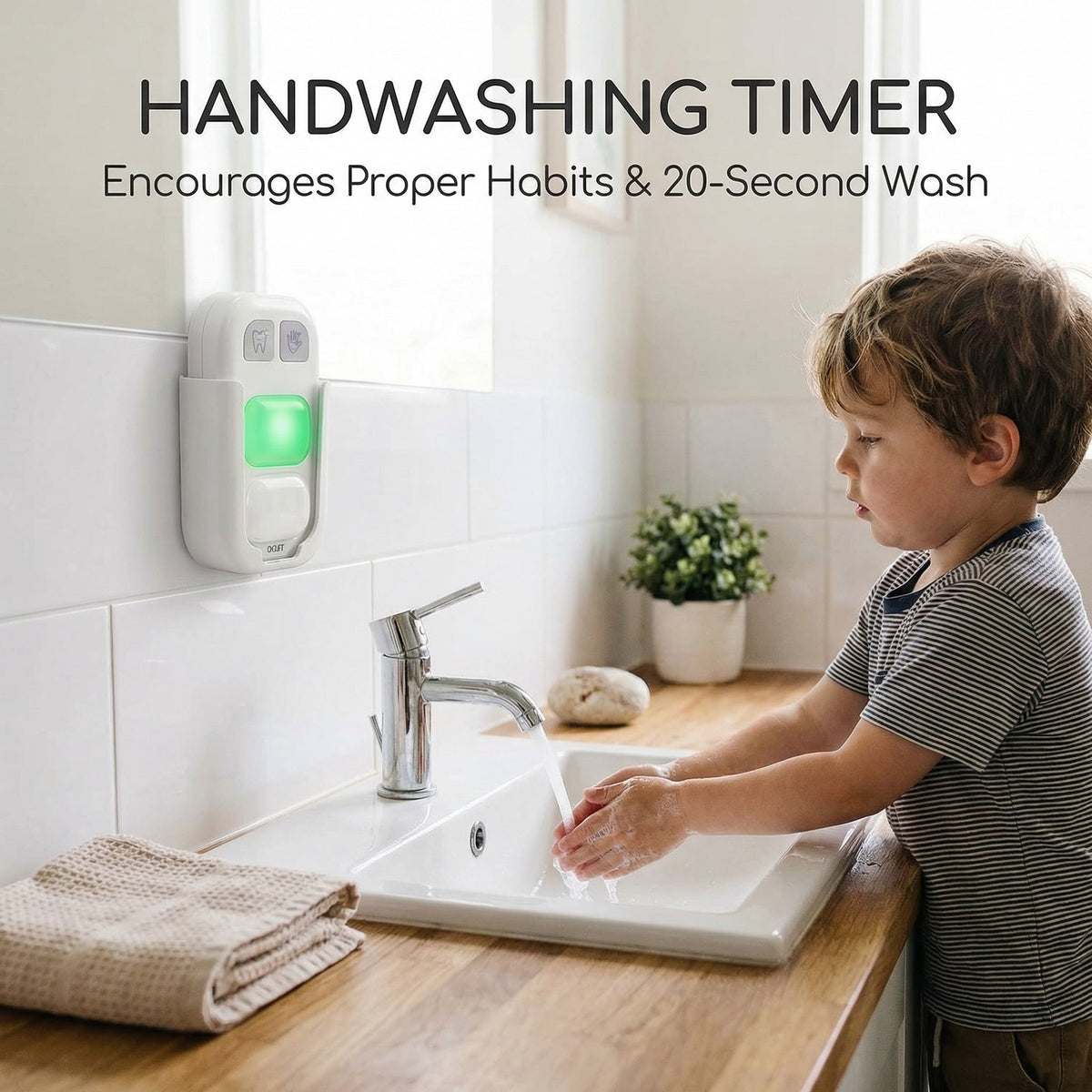 LED Toothbrushing and Handwashing Timer | Family Favourite