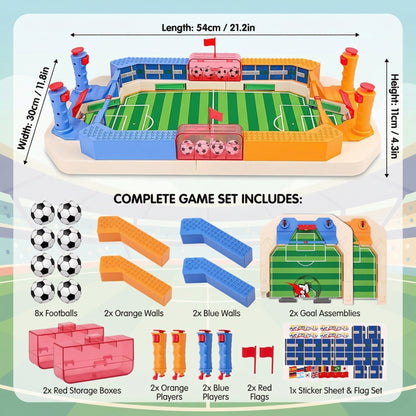 Interactive Mini Table Football Game for Family Fun