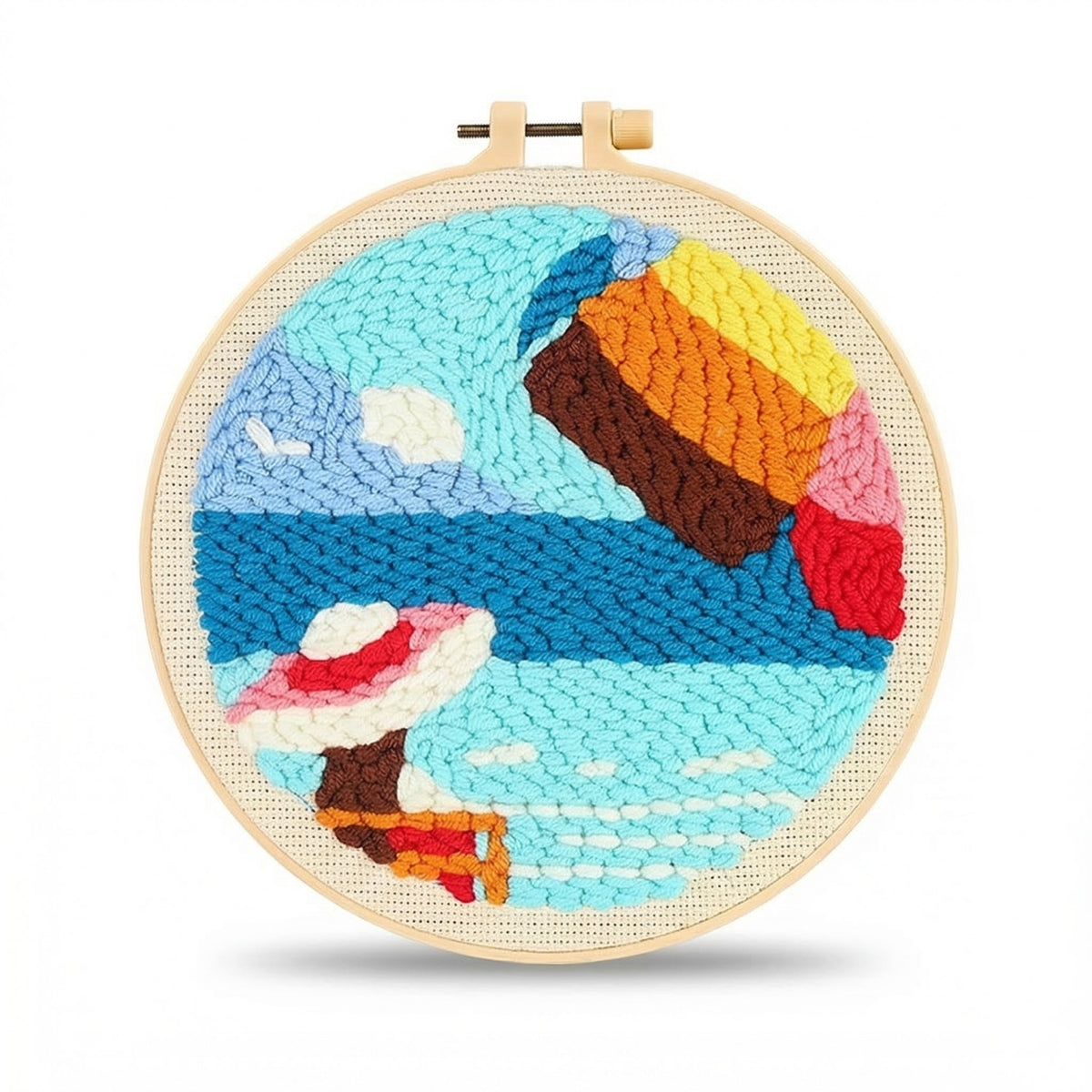Beginner Punch Needle Embroidery Kit | Family Favourite