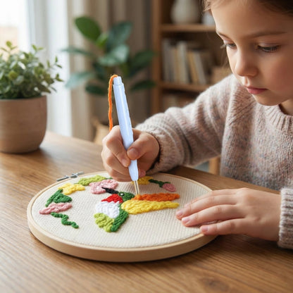 Beginner Punch Needle Embroidery Kit | Family Favourite