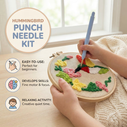 Beginner Punch Needle Embroidery Kit | Family Favourite