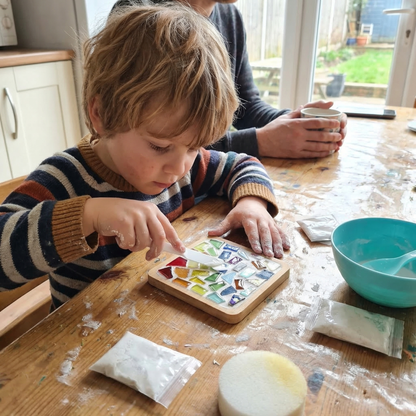 Creative DIY Mosaic Coaster Craft Kit