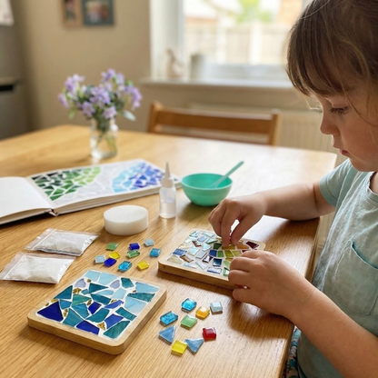 Creative DIY Mosaic Coaster Craft Kit