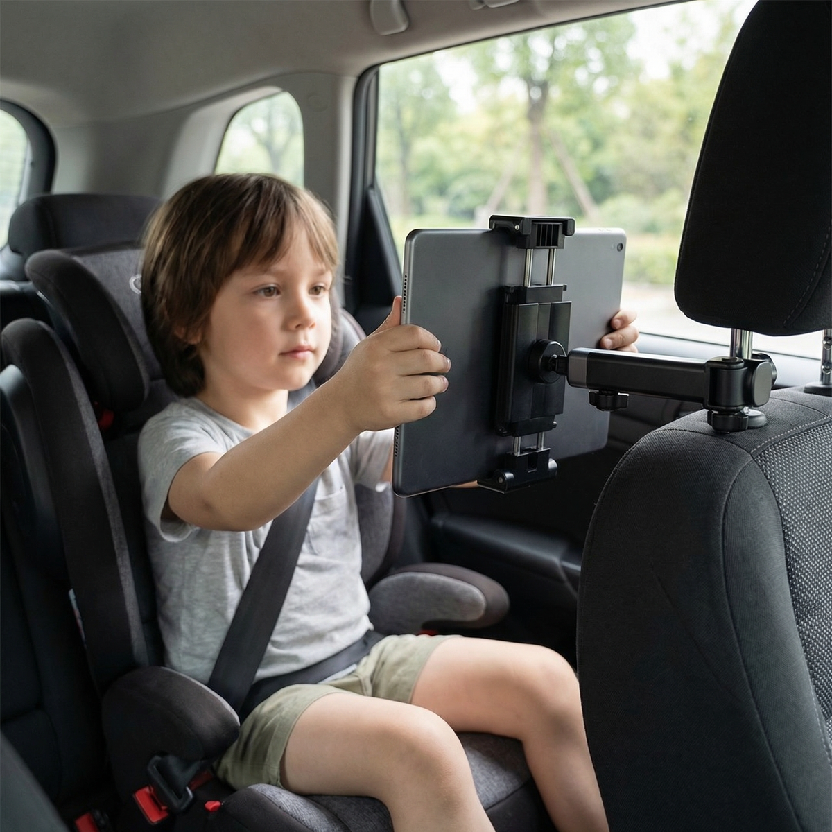 Car Headrest Tablet Holder – Kids