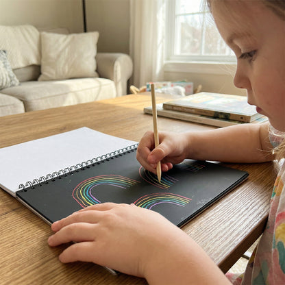 Magic Scratch Paper Book – Children