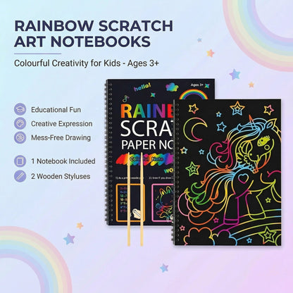 Magic Scratch Paper Book – Children