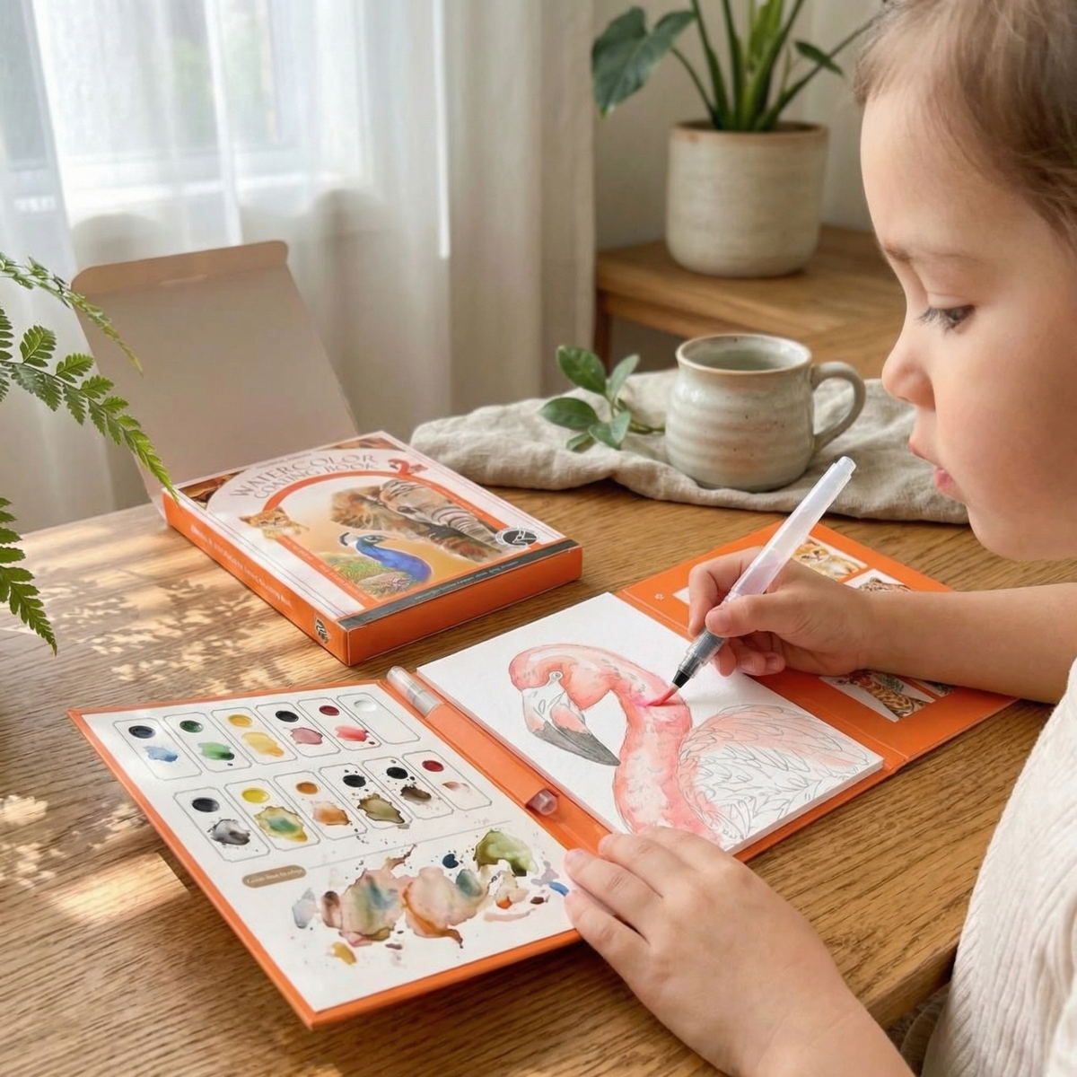 ArtEase™ Watercolour Art Kit & Built In Paint