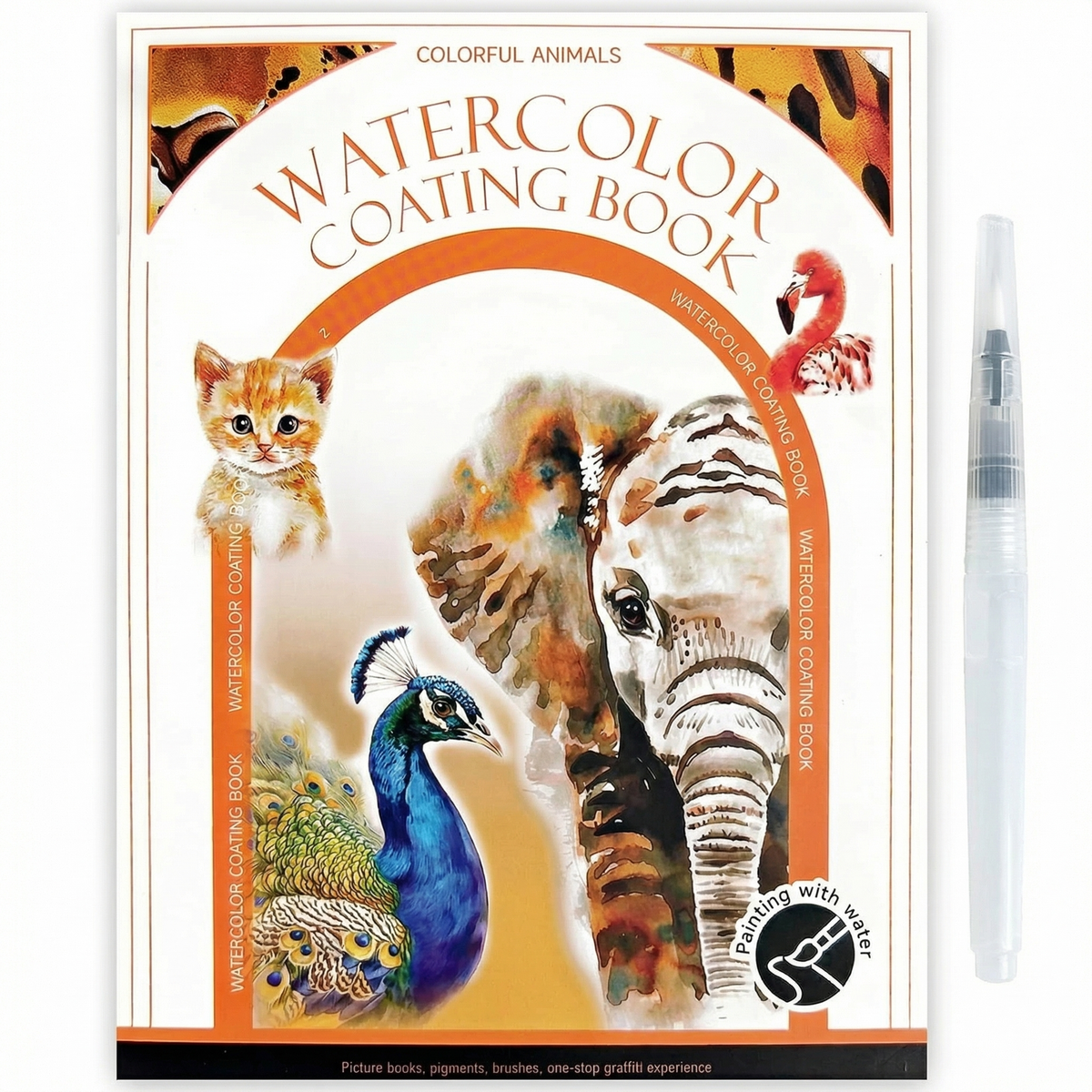 ArtEase™ Watercolour Art Kit & Built In Paint