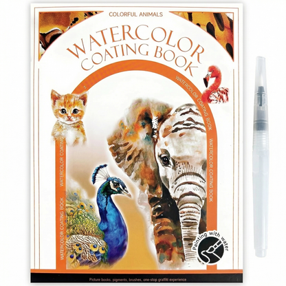 ArtEase™ Watercolour Art Kit & Built In Paint