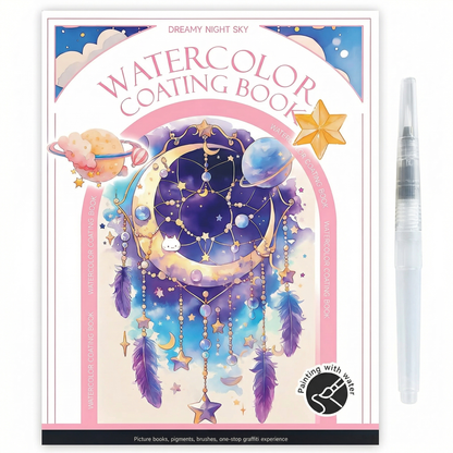 ArtEase™ Watercolour Art Kit & Built In Paint