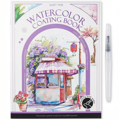 ArtEase™ Watercolour Art Kit & Built In Paint