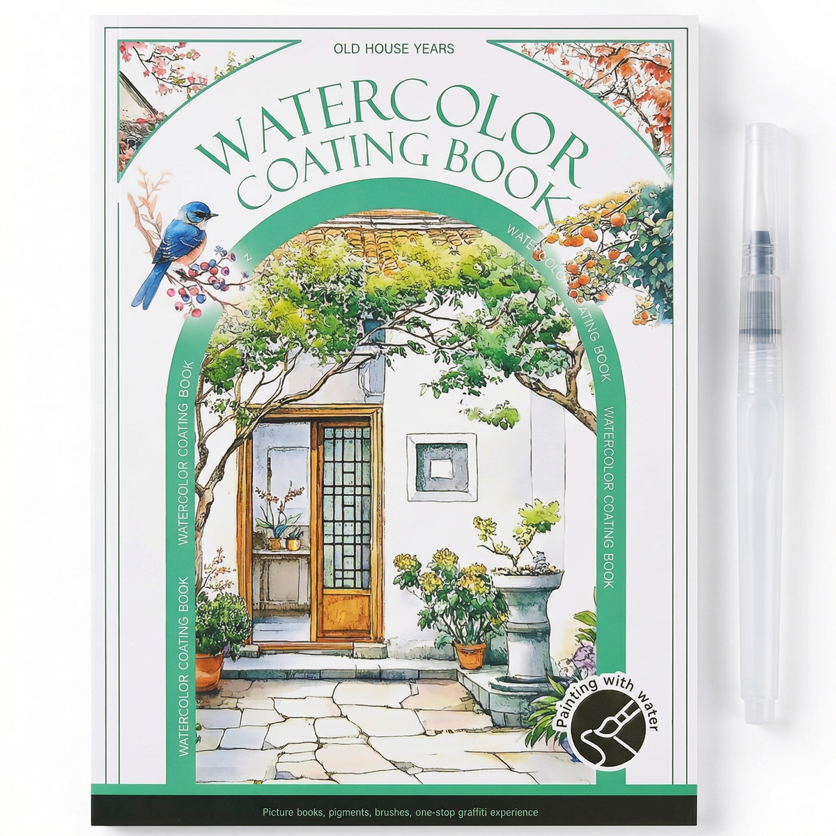 ArtEase™ Watercolour Art Kit & Built In Paint