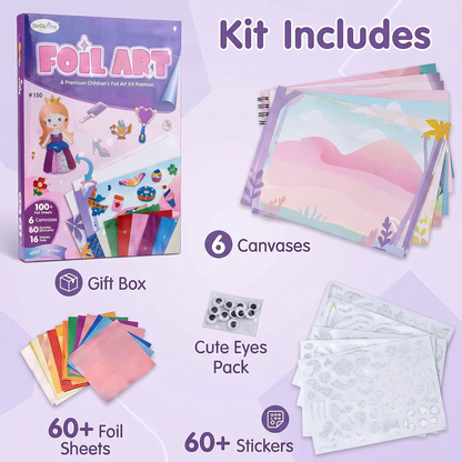 Creative Foil Art Craft Kit for Kids