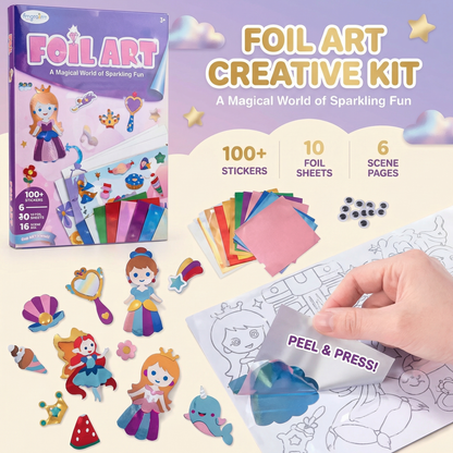Creative Foil Art Craft Kit for Kids