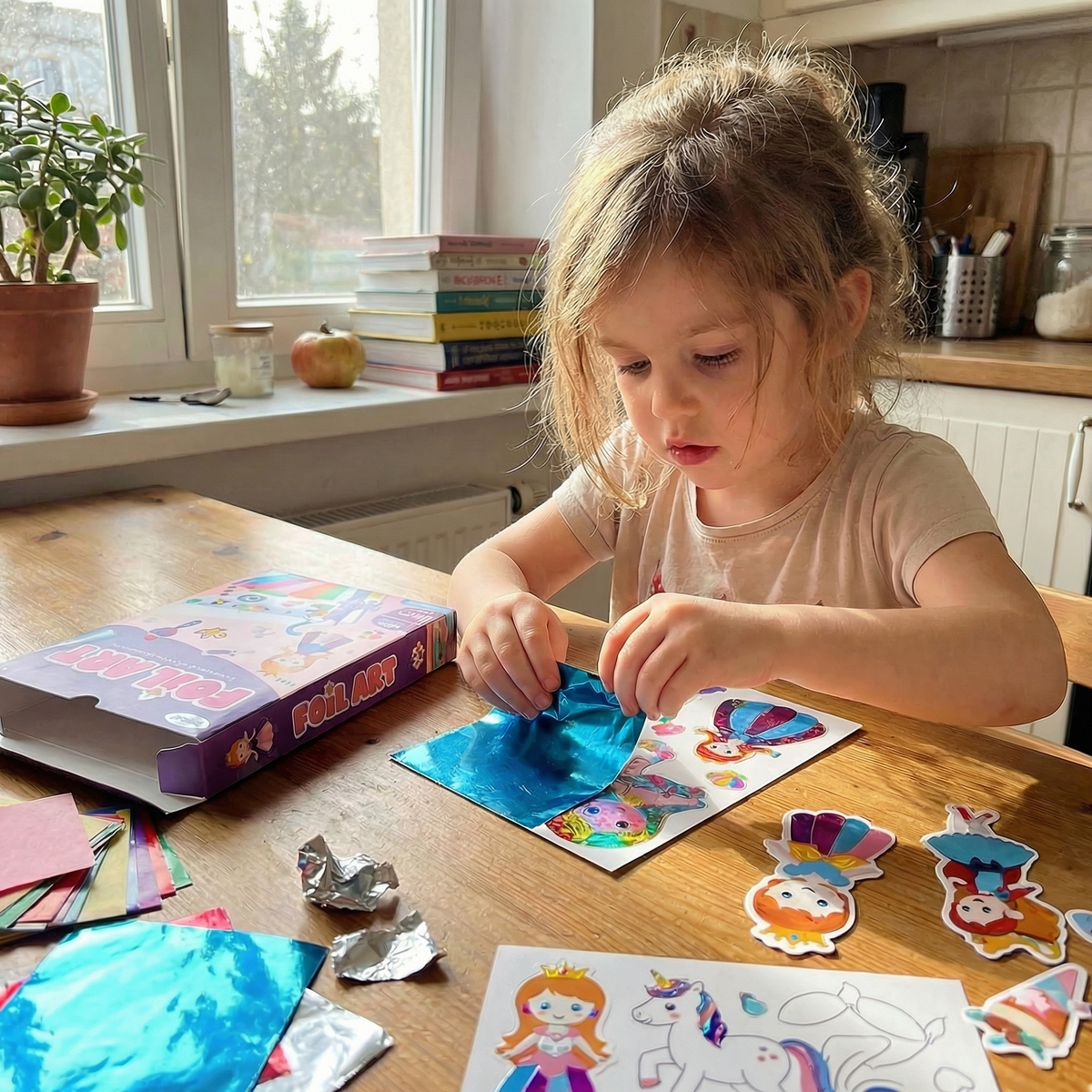 Creative Foil Art Craft Kit for Kids