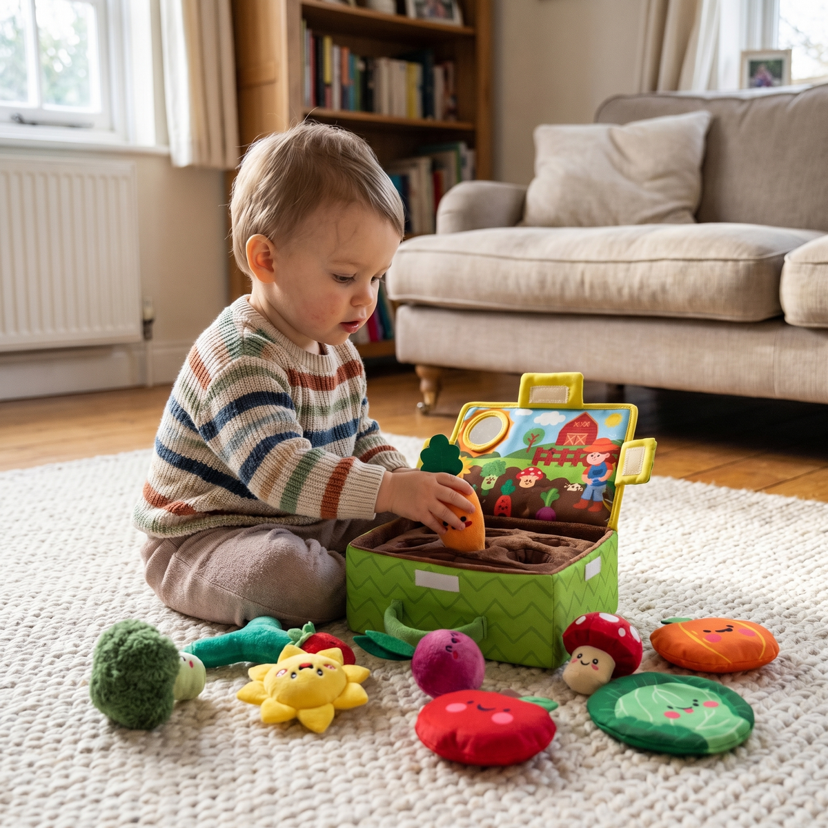 My First Plush Vegetable Garden Set | Family Favourite
