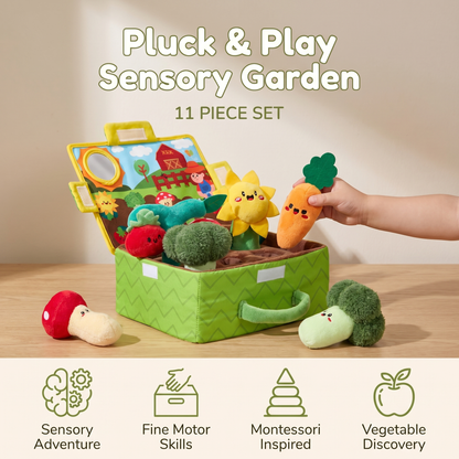 My First Plush Vegetable Garden Set | Family Favourite