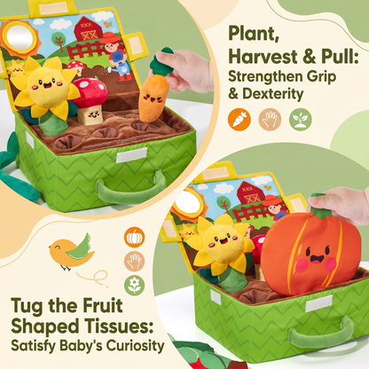 My First Plush Vegetable Garden Set | Family Favourite