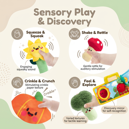 My First Plush Vegetable Garden Set | Family Favourite