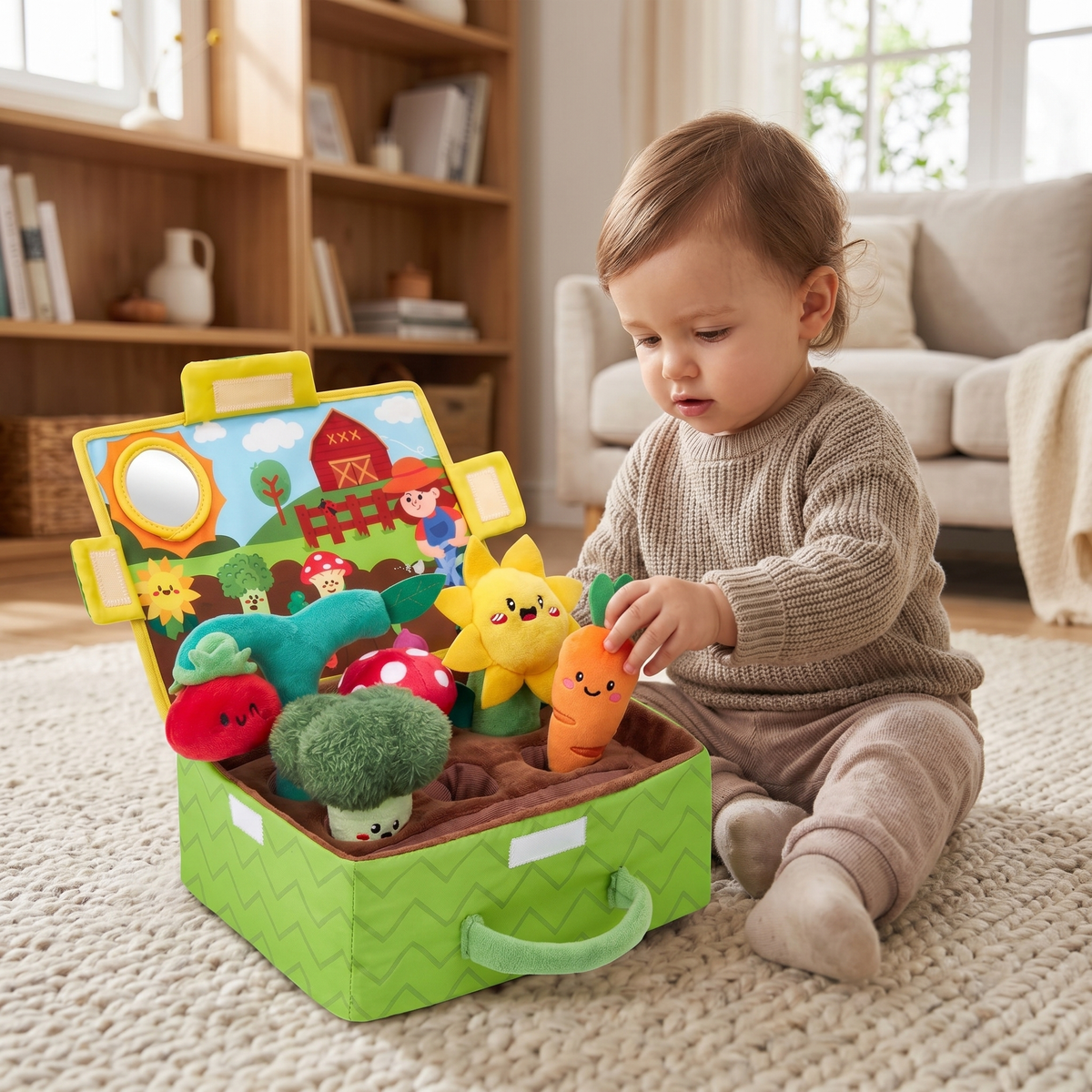 My First Plush Vegetable Garden Set | Family Favourite