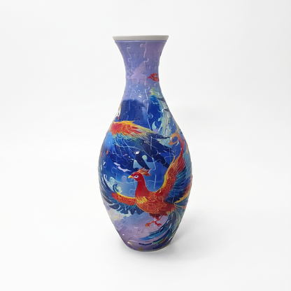 Interactive 3D Puzzle Flower Vase