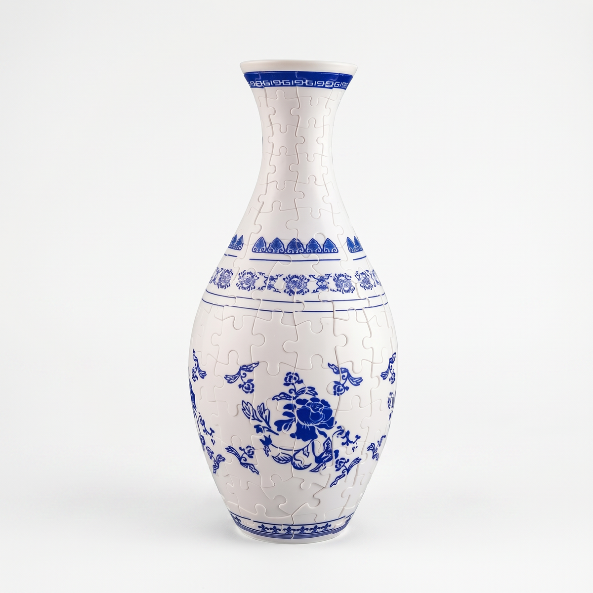 Interactive 3D Puzzle Flower Vase