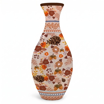 Interactive 3D Puzzle Flower Vase