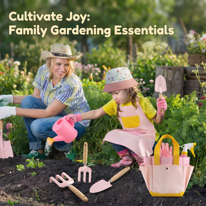 Kids Gardening Tool Set & Bag