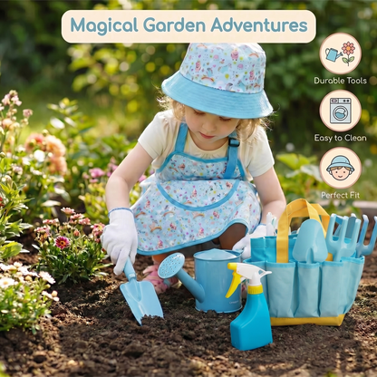 Kids Gardening Tool Set & Bag