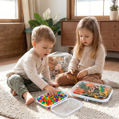 Interactive Clear Toy Organiser Pouches
