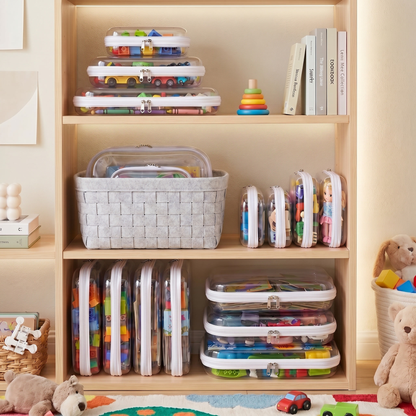 Interactive Clear Toy Organiser Pouches
