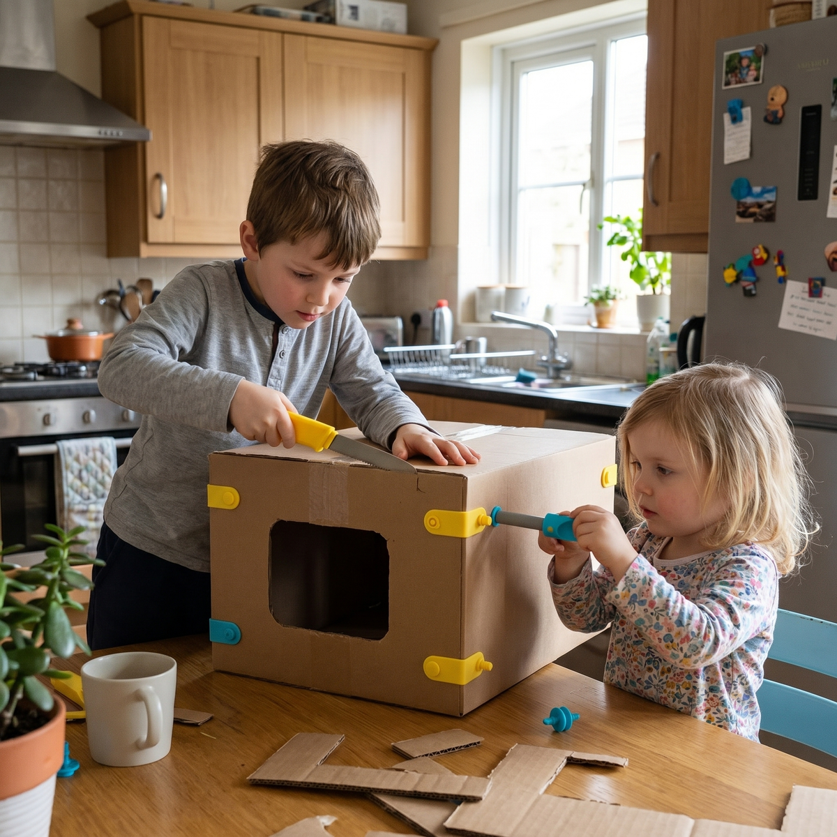 Cardboard Construction Kit – Kids