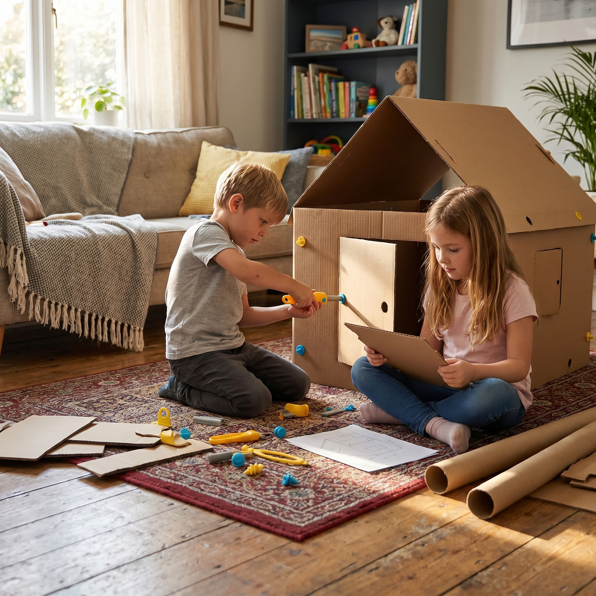 Cardboard Construction Kit – Kids