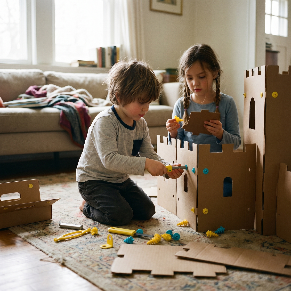 Cardboard Construction Kit – Kids
