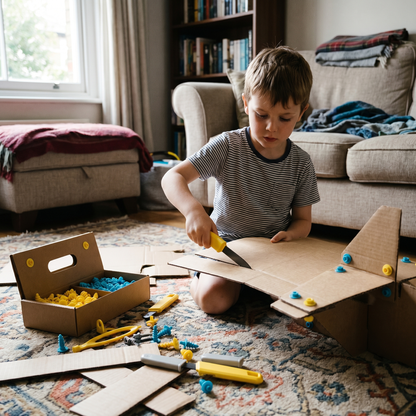 Cardboard Construction Kit – Kids