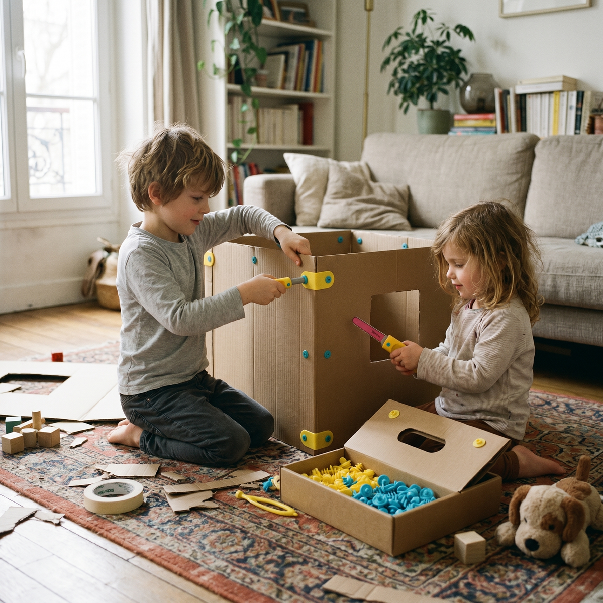 Cardboard Construction Kit – Kids