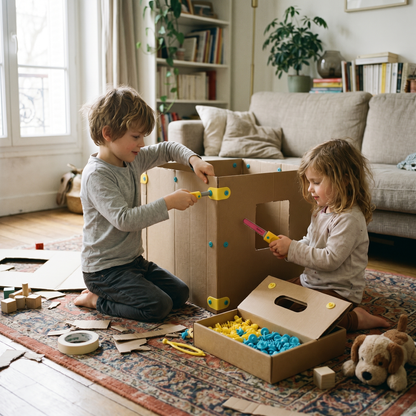 Cardboard Construction Kit – Kids