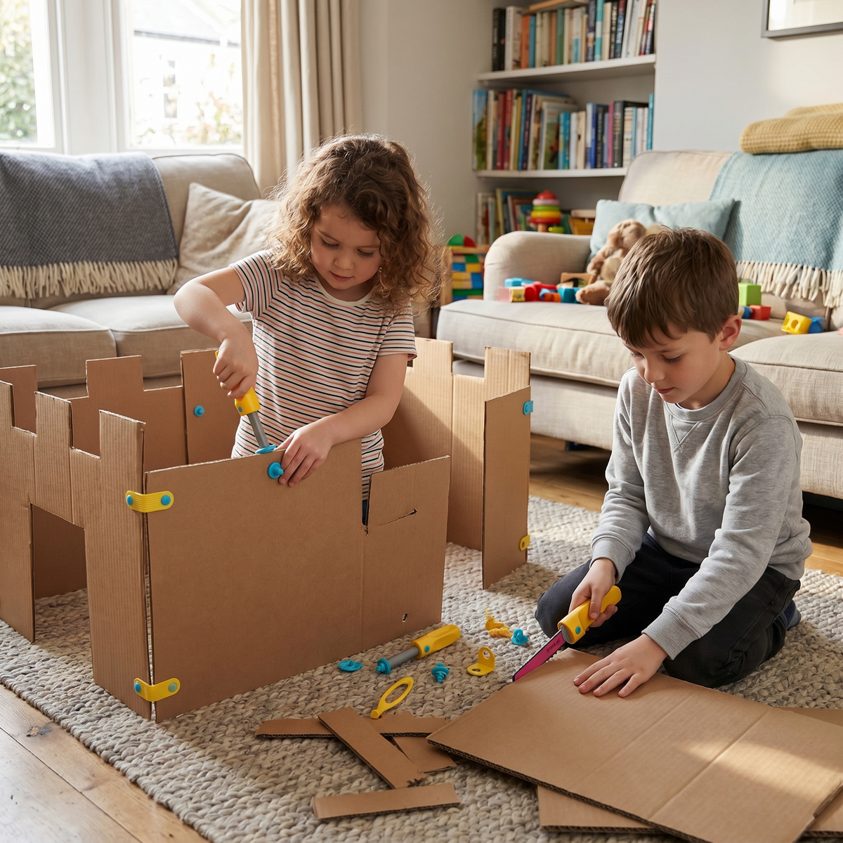 Cardboard Construction Kit – Kids