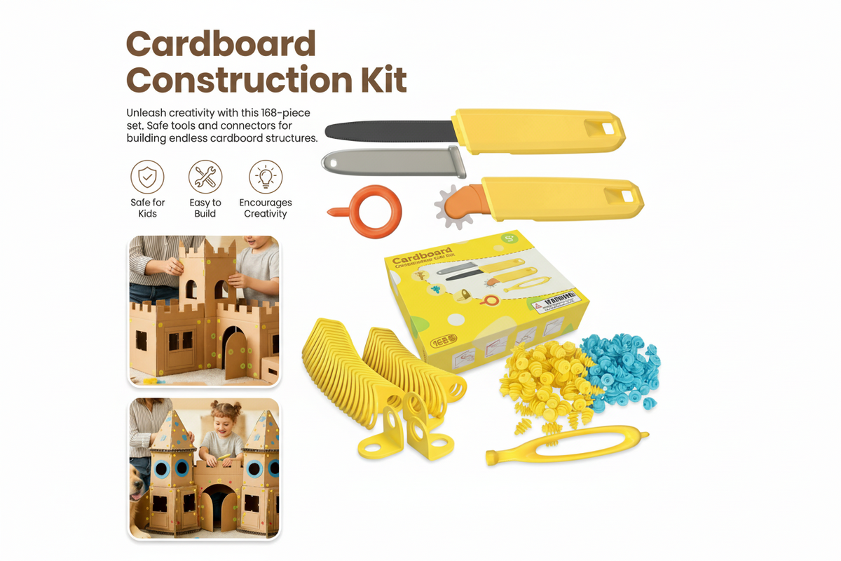 Cardboard Construction Kit – Kids