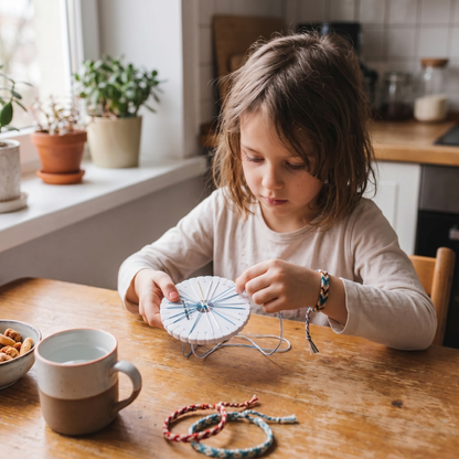 Creative Kumihimo Bracelet DIY Kit for Kids