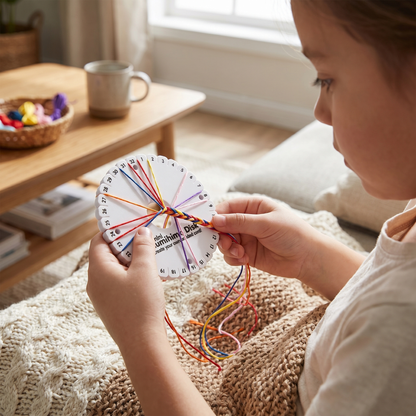 Creative Kumihimo Bracelet DIY Kit for Kids