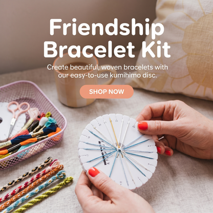 Creative Kumihimo Bracelet DIY Kit for Kids