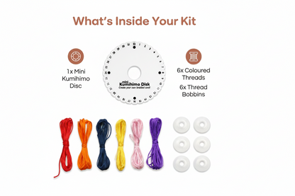 Creative Kumihimo Bracelet DIY Kit for Kids