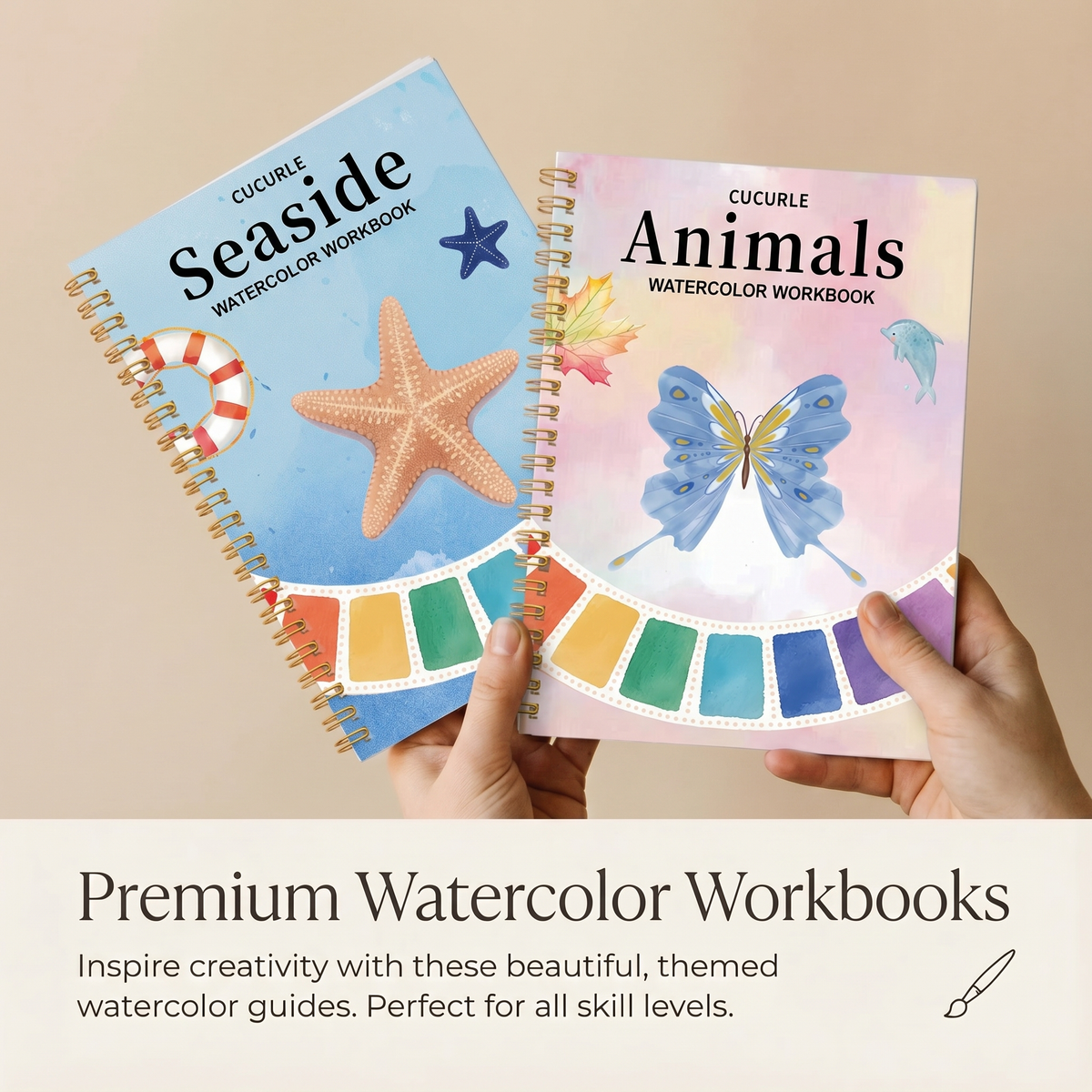Calm & Create Guided Watercolour Book | Family Favourite