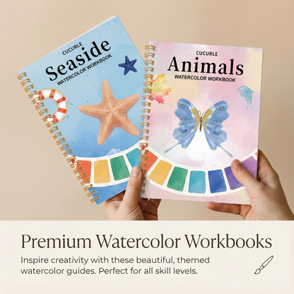 Calm & Create Guided Watercolour Book | Family Favourite