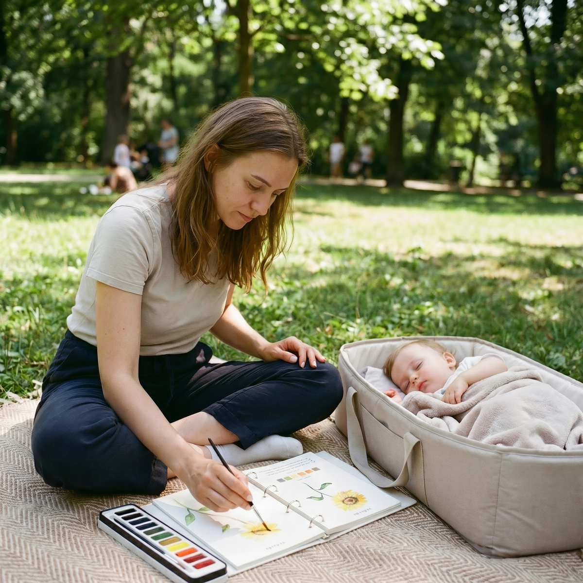 Calm & Create Guided Watercolour Book | Family Favourite